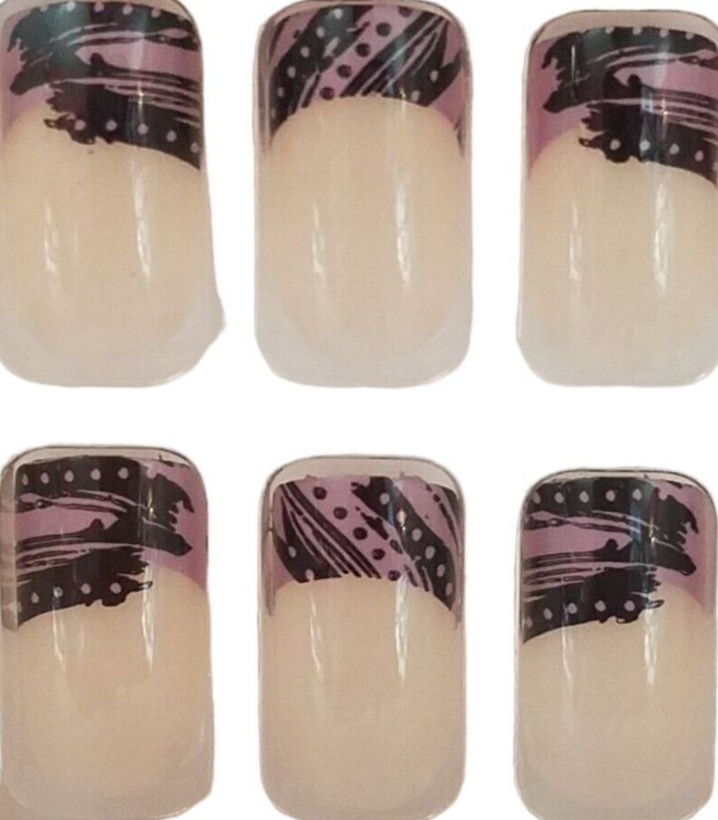 Nailene DAILY WEAR NATURALS Active Length Salon Quality 24 Nails 22126 NO GLUE