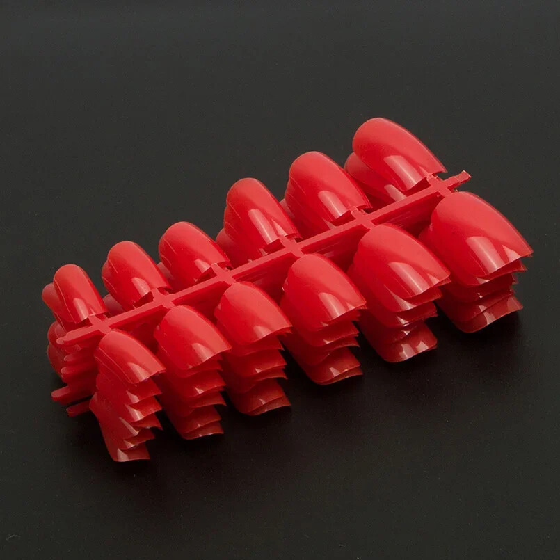 600pcs/pack Full Cover Acrylic Nail Tips Square Shape False Nail Tips 10