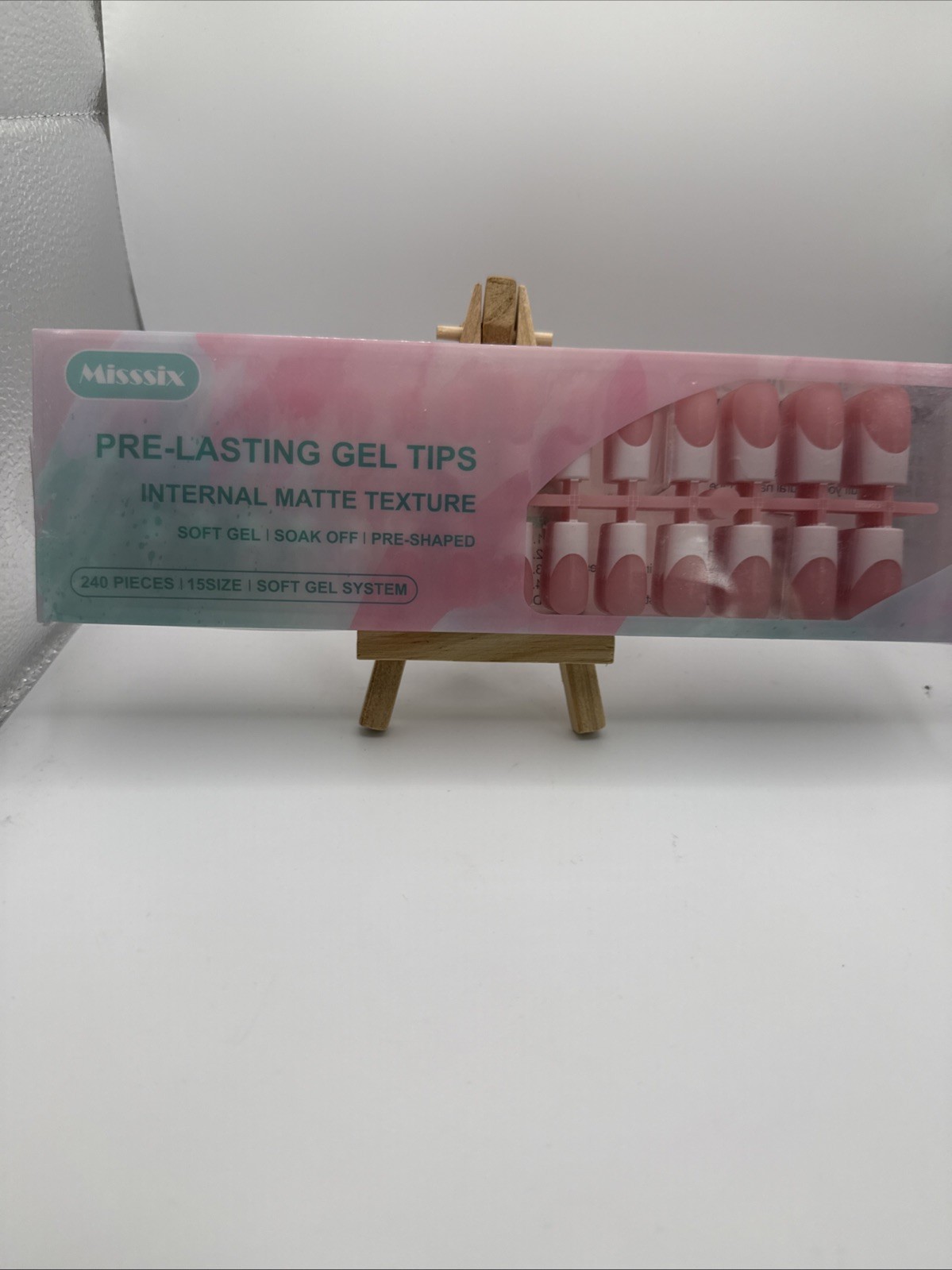 Pre- Lasting Gel Tips Internal Matte Texture – New! Great Price!