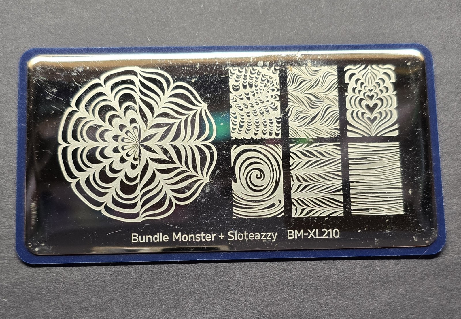 Discontinued Maniology Bundle Monster + Sloteazzy BM-XL210 Stamping Plate