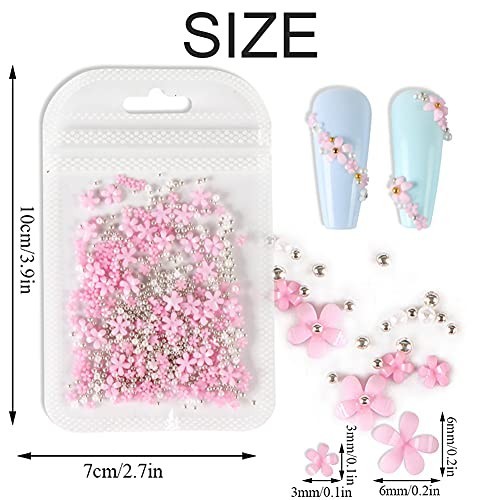 Versatile 3D Floral Nail Art Decals – Perfect for DIY Manicures and Crafts
