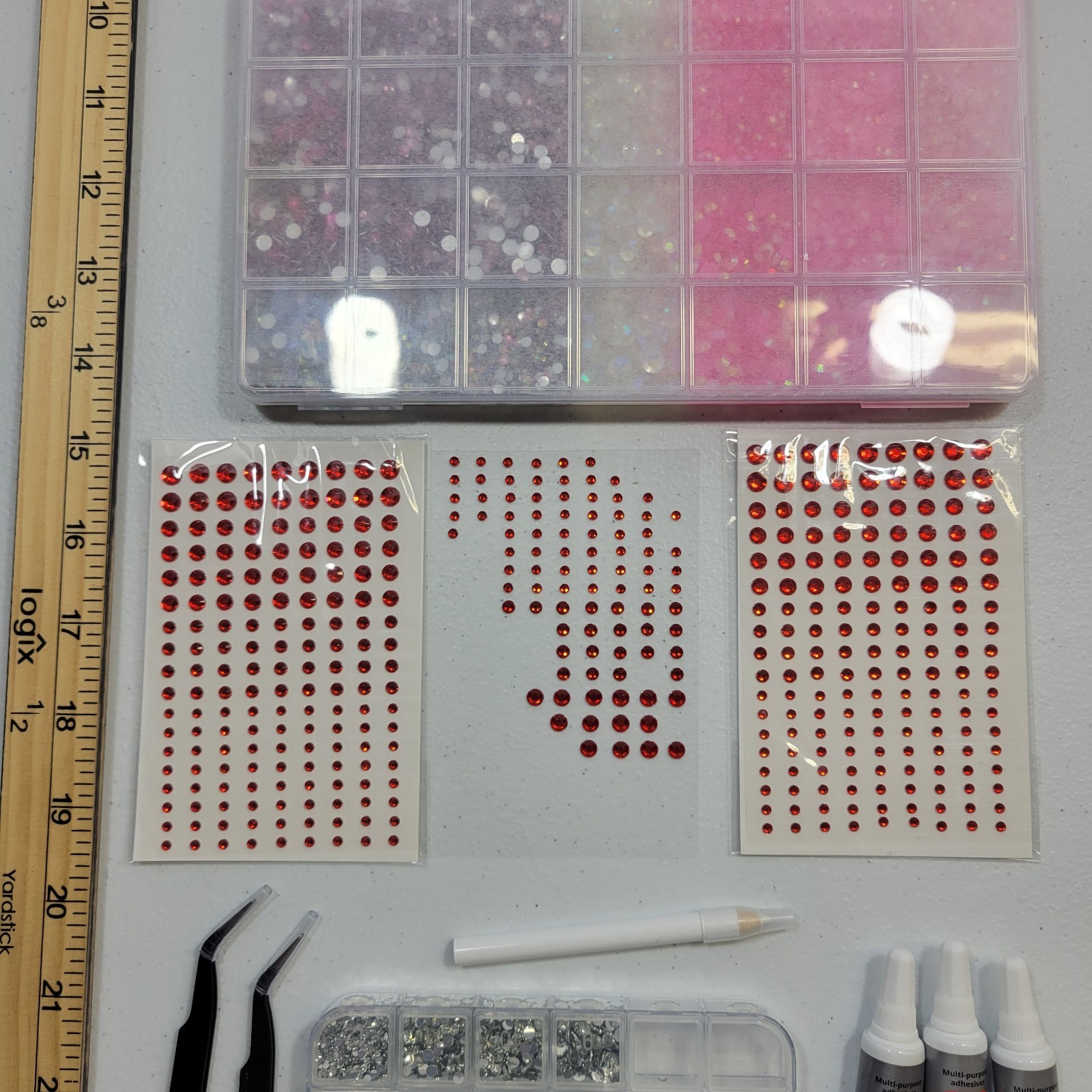 Flatback resin jelly rhinestones, crafts, tumbler decoration, nail art
