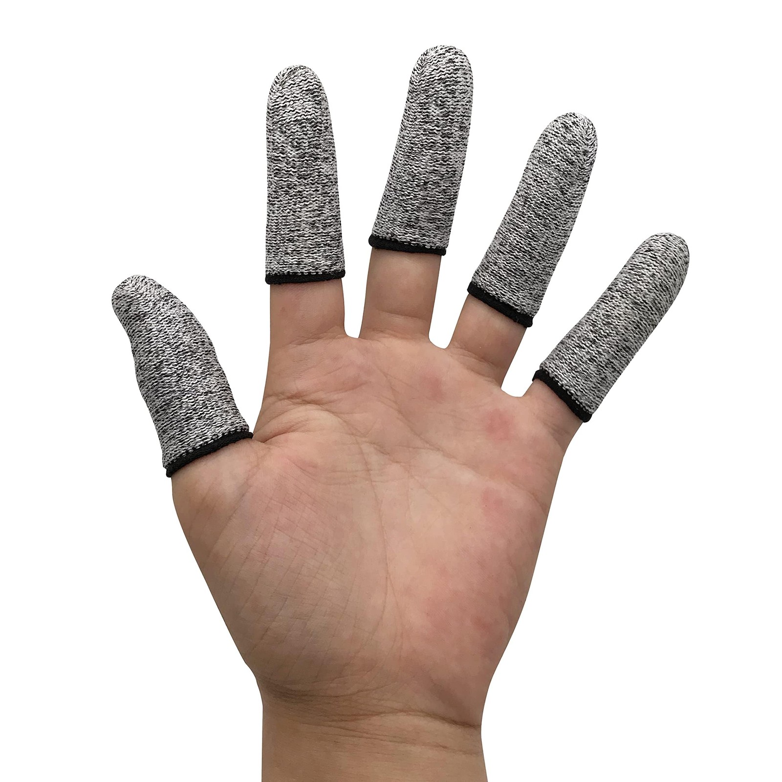 Finger Cots Cut Resistant Protector Finger Covers for Kitchen, Work Reusable