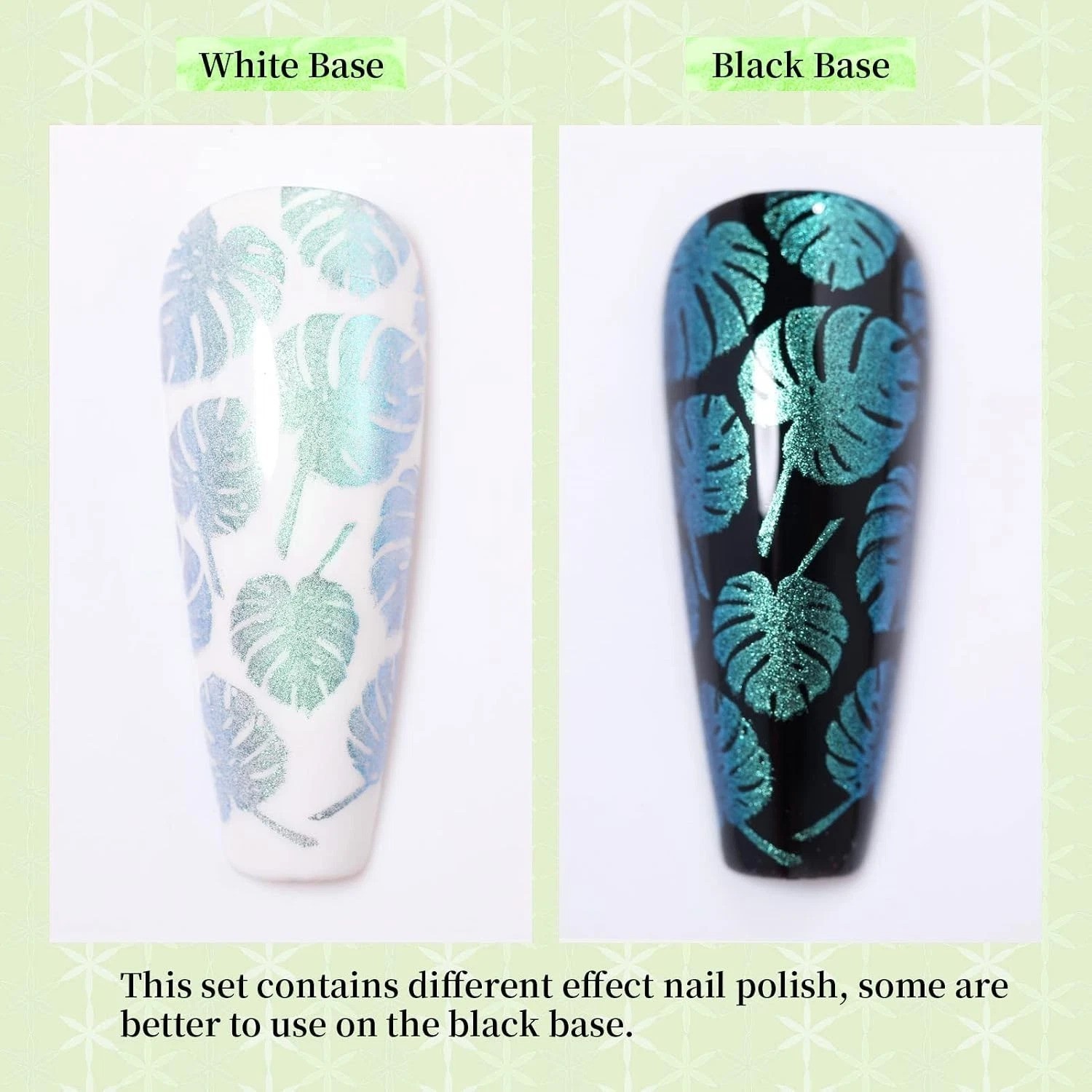 24 Color Bulk Nail Art Stamping Polish with Holographic and Chameleon Finishes