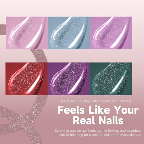 Press On Nails Short – Emerald Green to Black Press On cateye emerald green