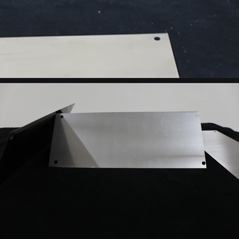 2 pcs 3.9″ X 8.4″ Pad Printing Stainless Steel Plate 0.3mm Thickness DIY board