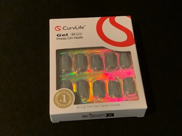 CurvLife GEL Press on Nails Assorted Lot Of 3-NEW