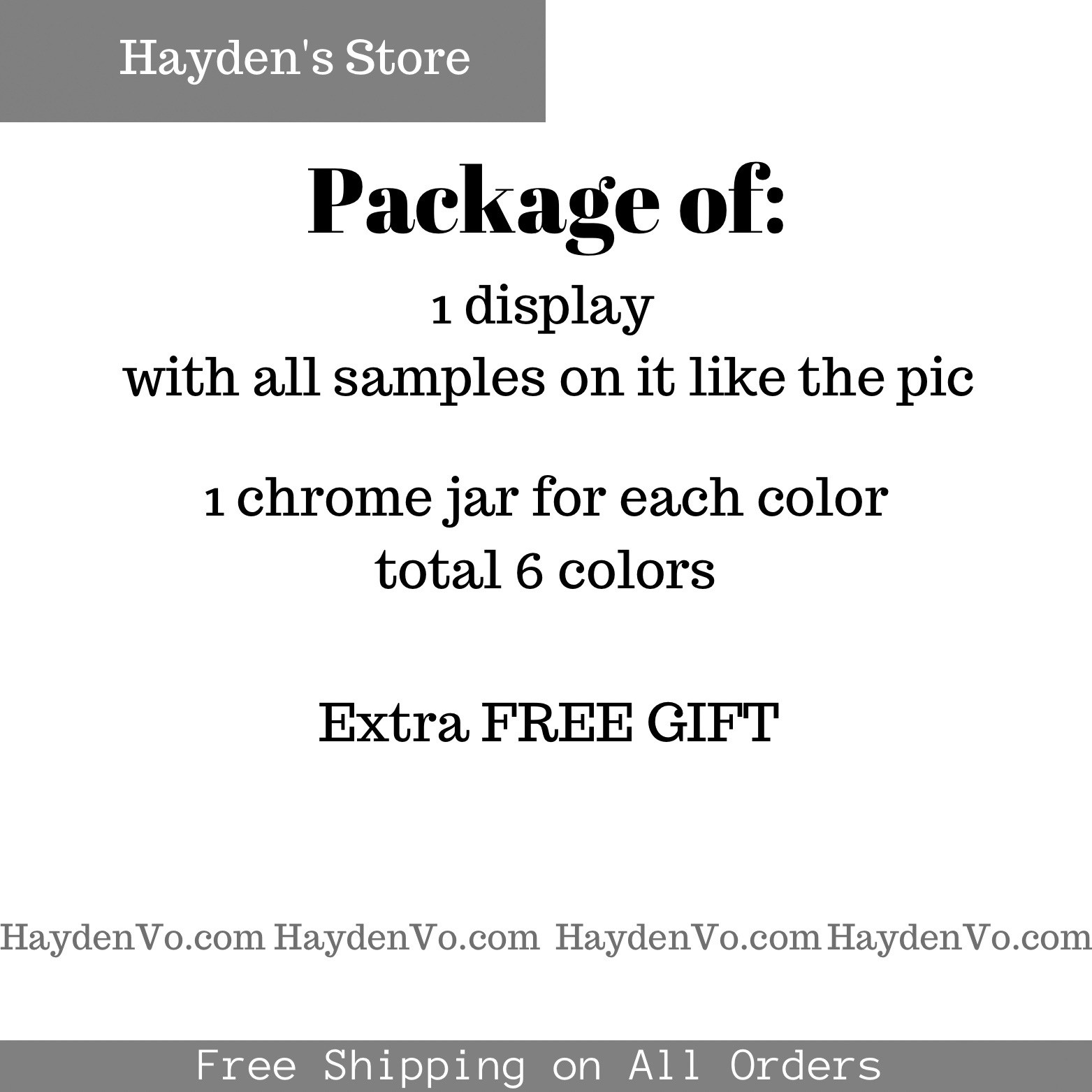 Chrome Powder For Nails – Limited Special Collection By Hayden Vo-MrChrome Nails