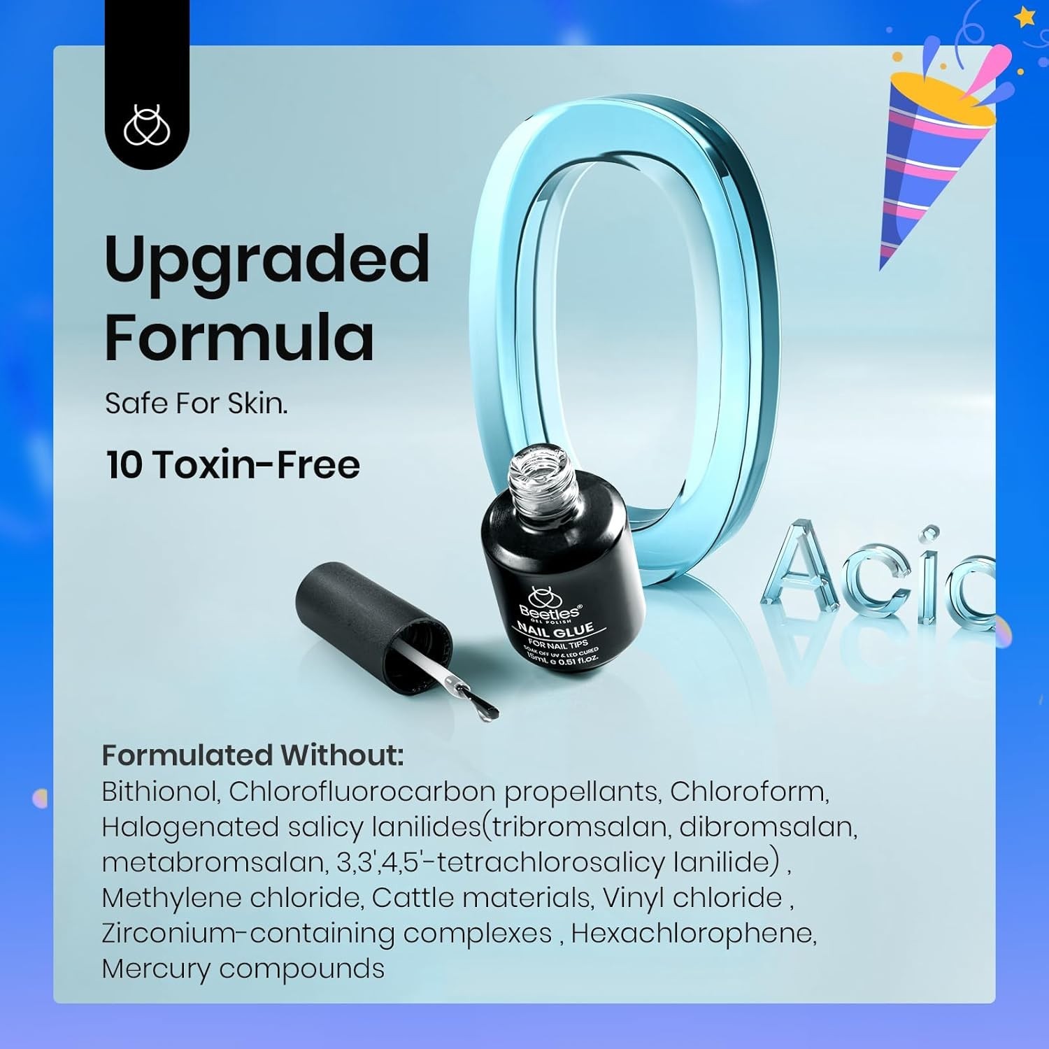 9-in-1 Nail Glue Gel – New Safe Formula for Strong, Long-Lasting Nails