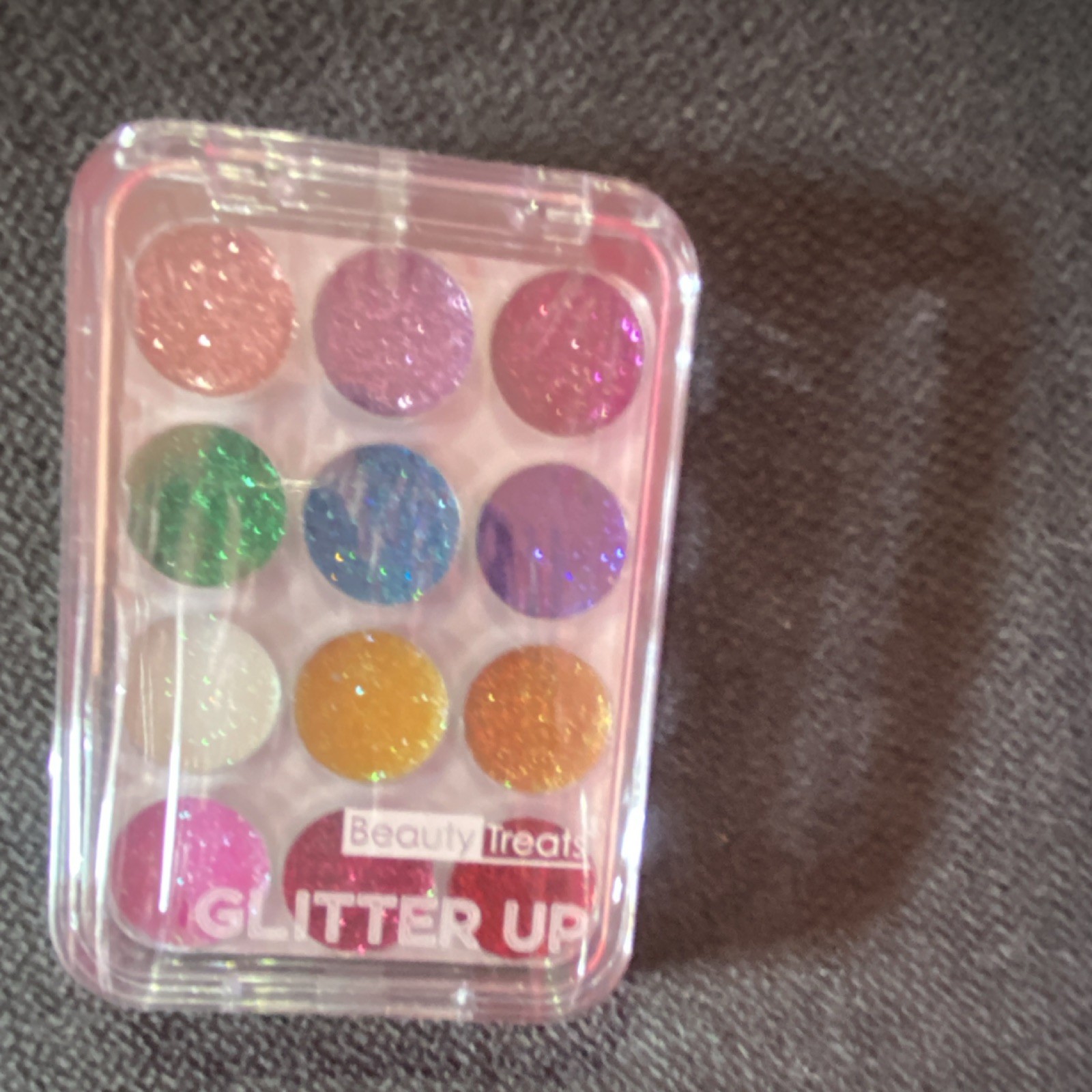 Beauty Treats Glitter Up Nail Art Palette Multicolor Glitter Easy to Use