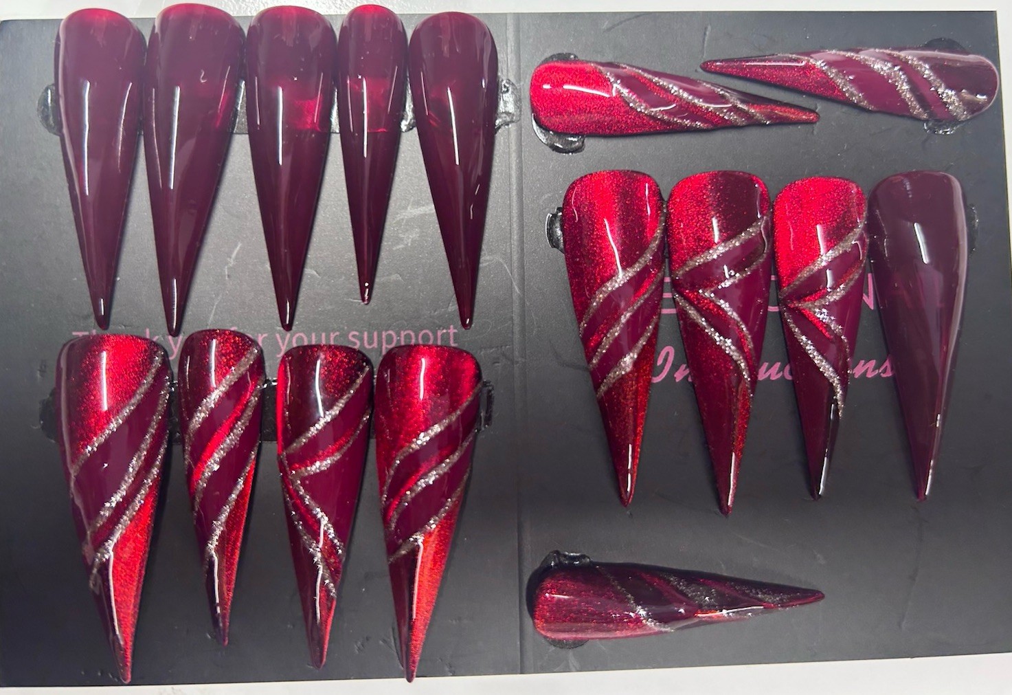 press on nails Claws See Description For Size Please