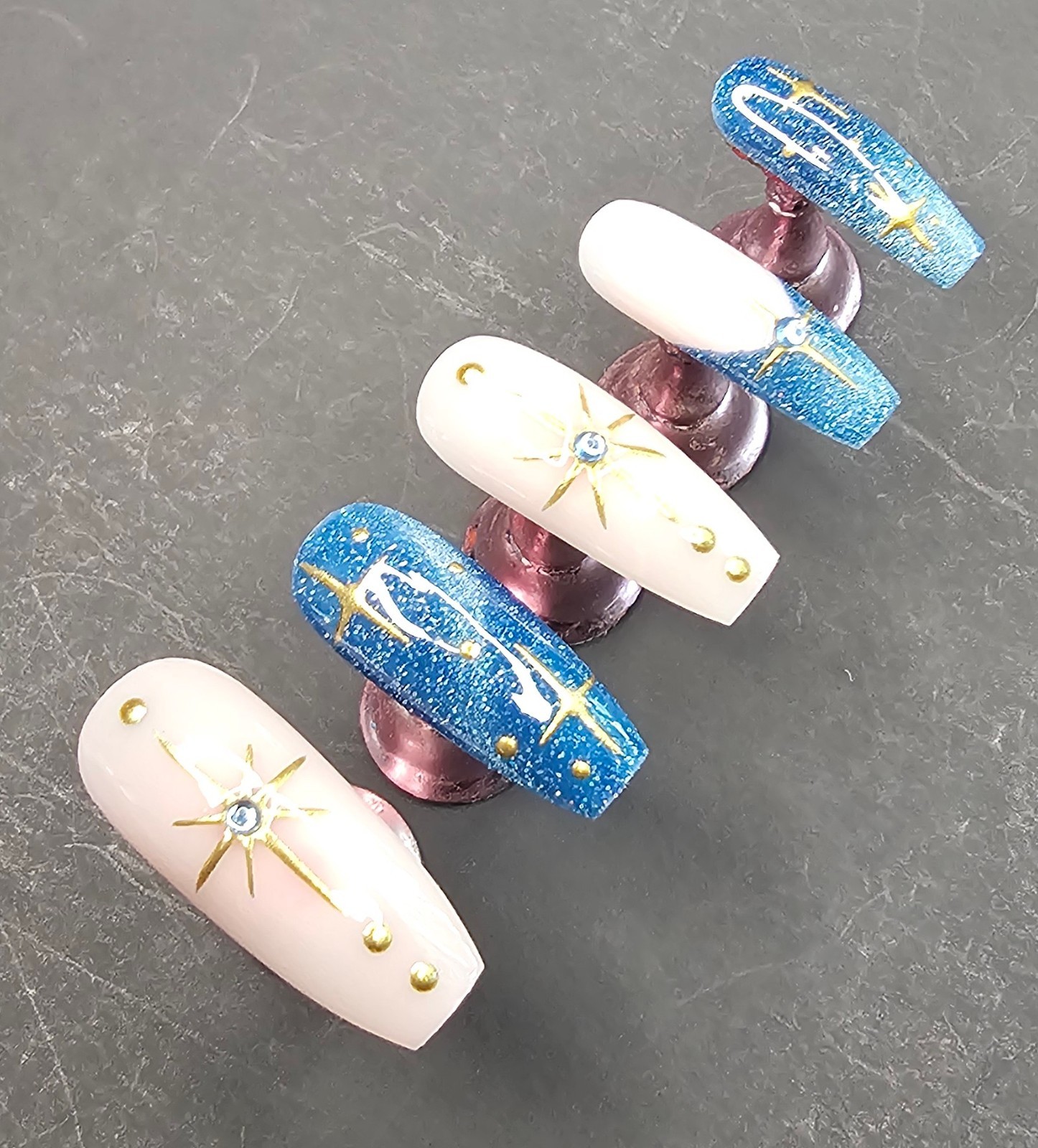 Press-On Nail Set #79: Celestial