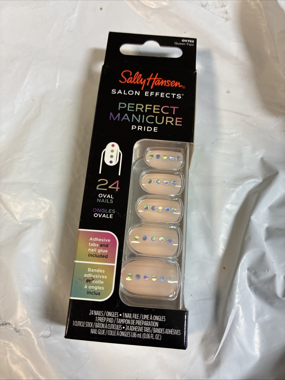 Sally Hansen Perfect Manicure Pride 24 Oval Nails