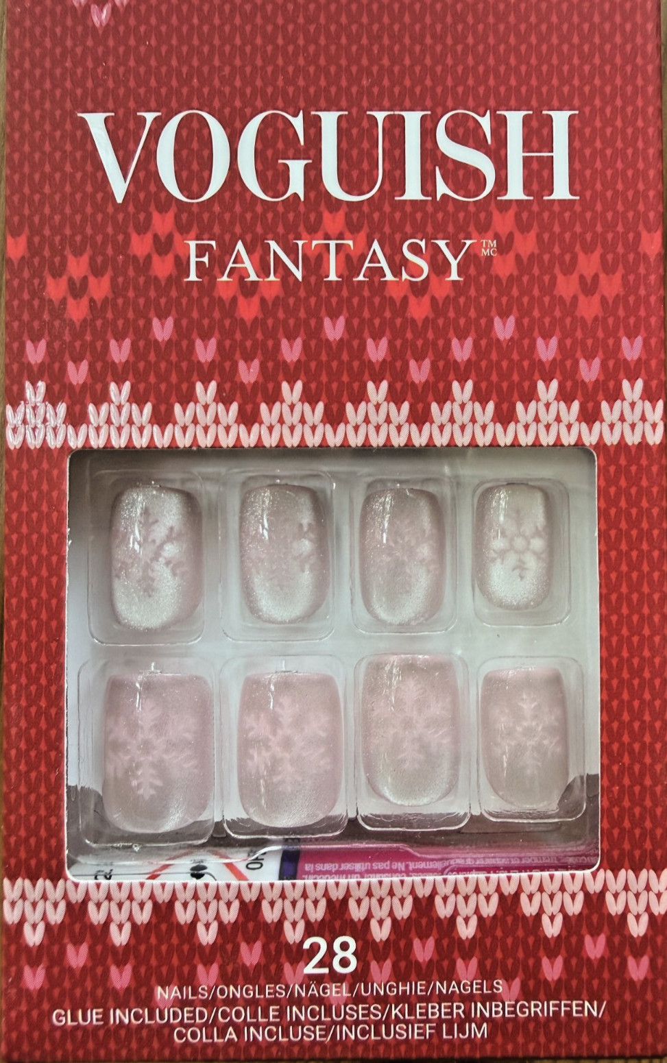 2 CurvLife Press On, 1 Kiss VOGUISH Glue Nail Sets & Extra Tabs Free Shipping!!!