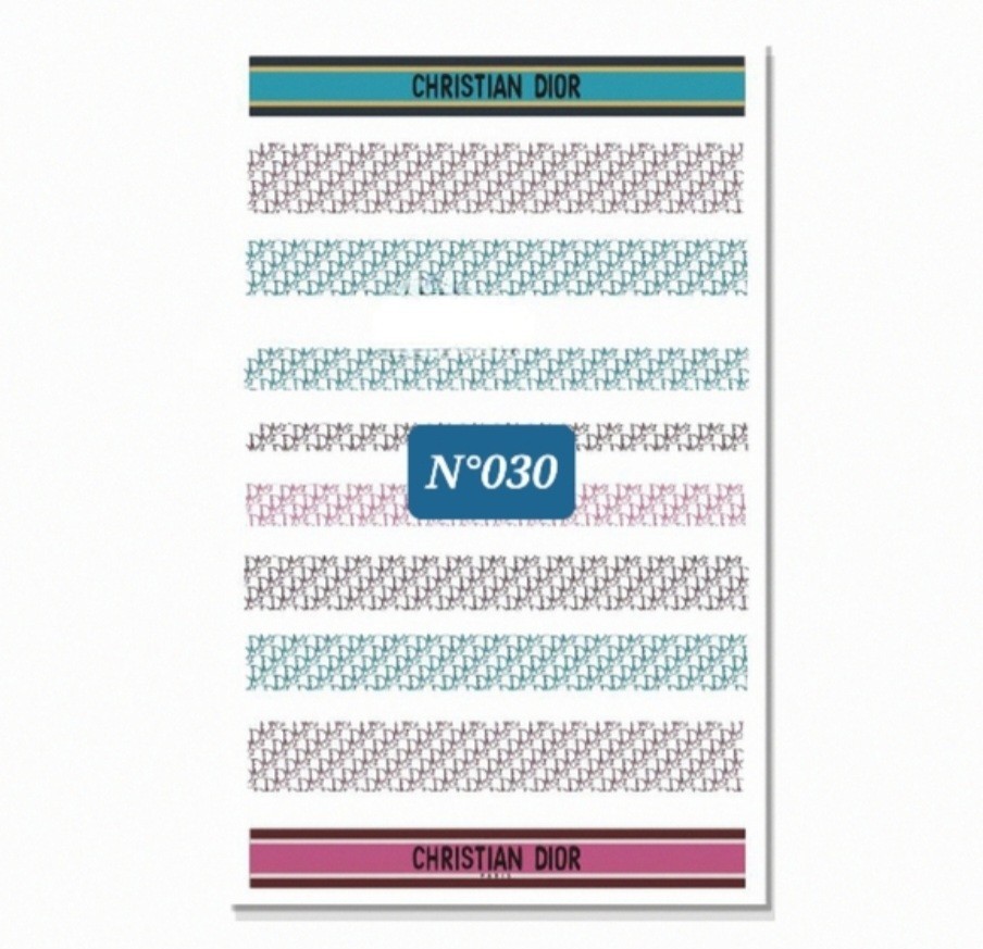 NWT NAIL ART DESIGN SELF-SEAL STICKERS TEAL & BURGUNDY CUSTOMIZABLE STRIPS N°30!