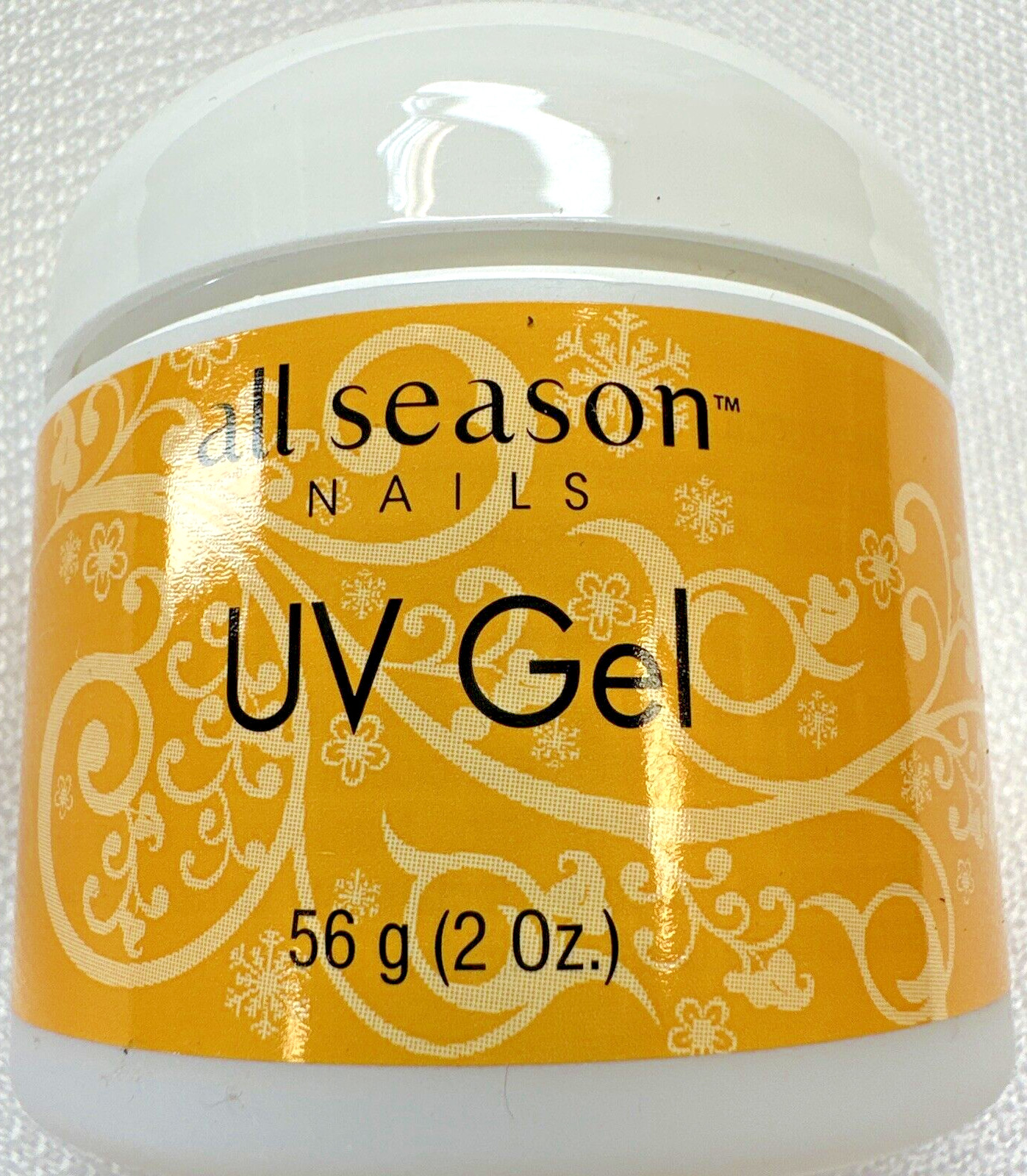 All Season Nails UV Nail Gel THICK CLEAR 2 oz/ 56 g
