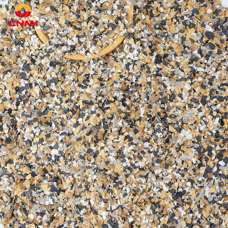 100g/bag CNMI 3-5mm Blend Colorful Nature 3D Mineral Mica Rock Slice