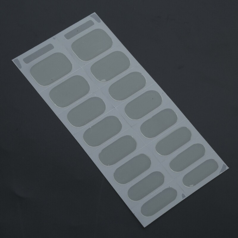 Semi Cures Gels Nail Strips Full Sticker Polishing Nail Wraps for Women