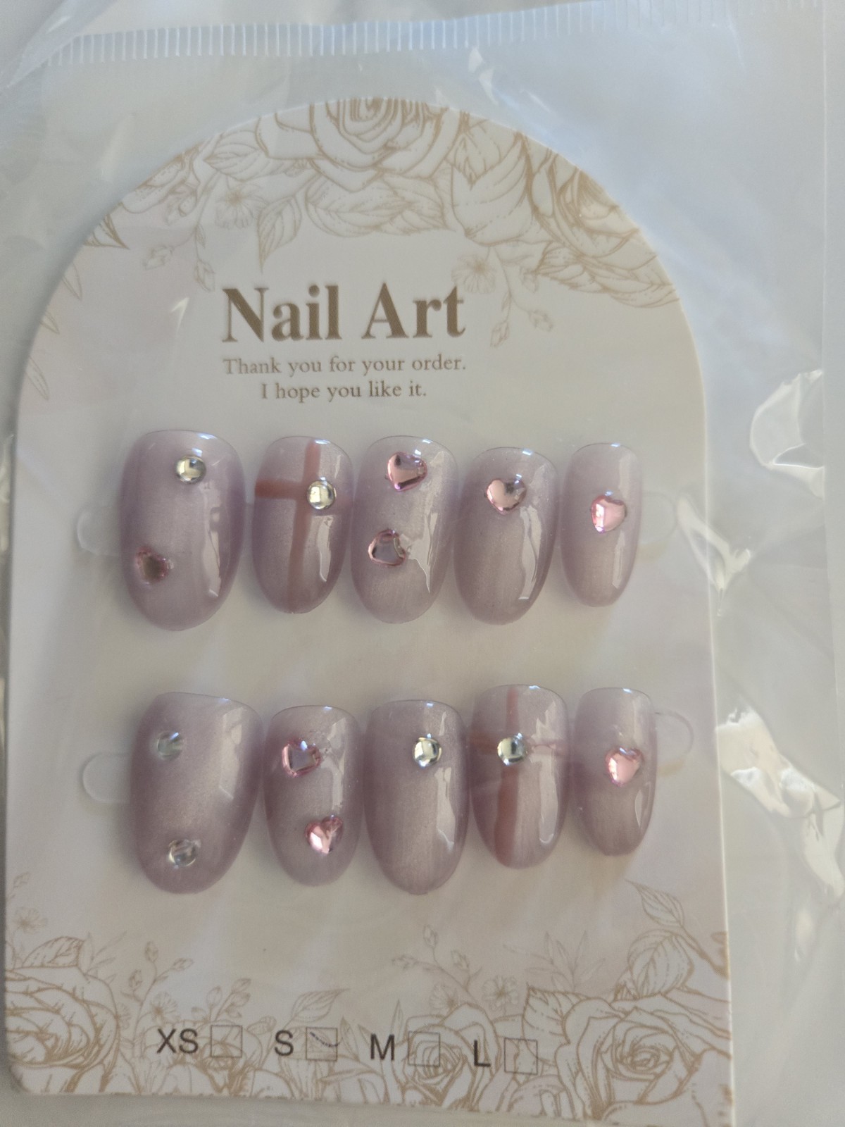 Handmade Press On Nails Lot #5 (Set of 10) Short Size Small BRAND NEW