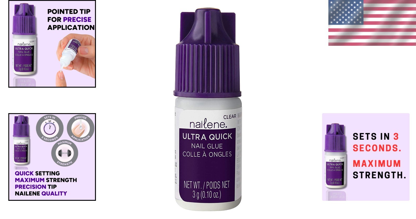 Fast-Drying, Self-Adhesive Nail Glue – Perfect for Quick Repairs & Enhancements