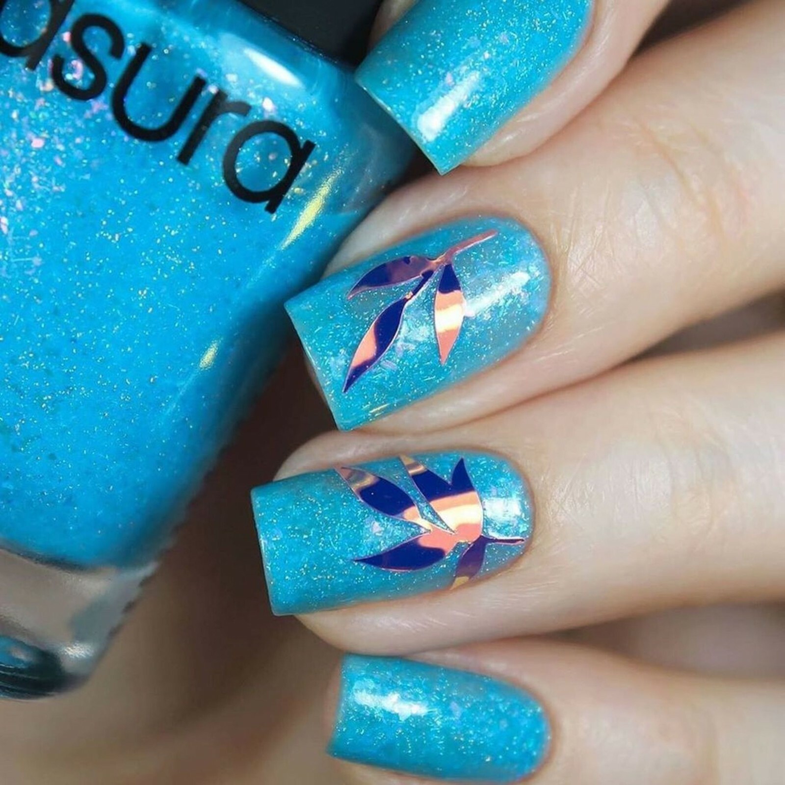 Whats Up Nails Botanical Garden Stickers (Purple) – Daily Charme Collaboration