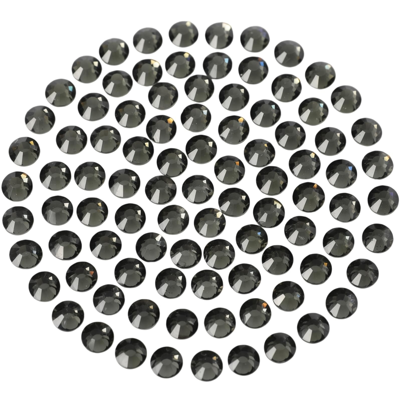 Diamonland Flatback Glass Crystal Rhinestones Rounds Gems for Bedazzling Nail…