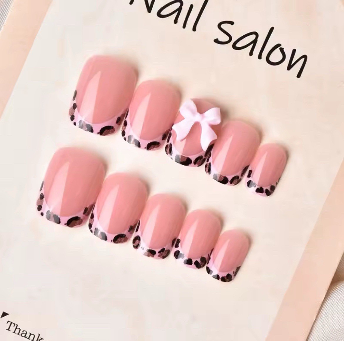 24 pieces of cross-border short wear nails