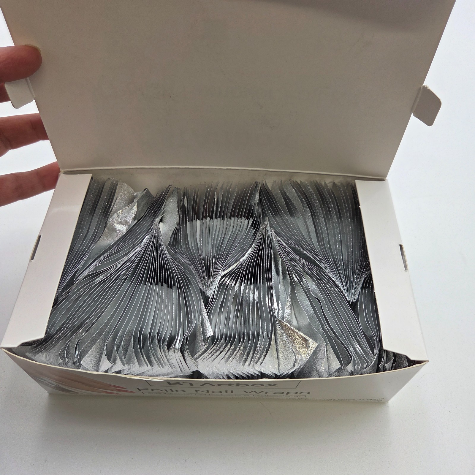 BT Art Box Gel Polish Remover Foil Kit-Nail Soak Off Wraps Open Box