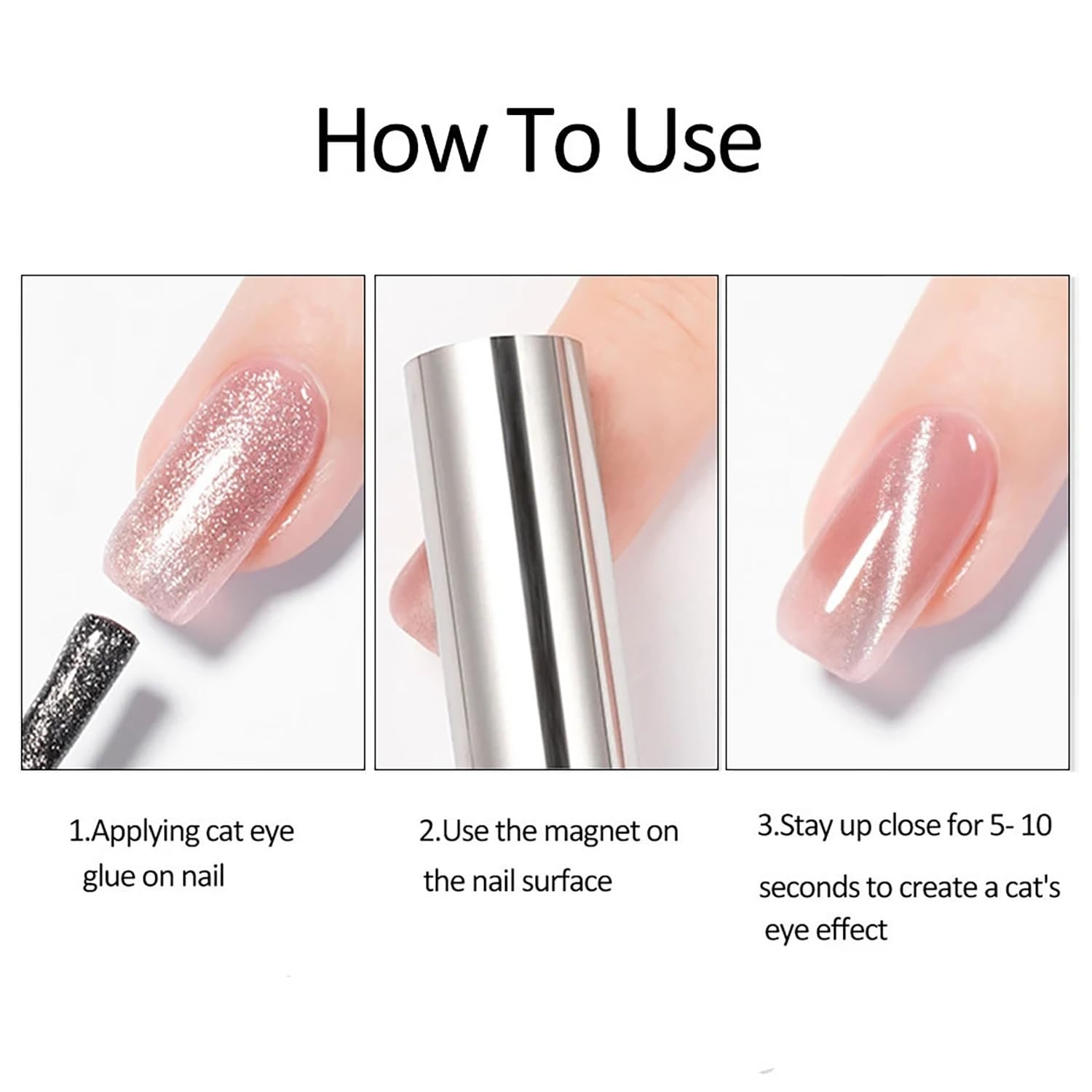 Cat Eye Nail Magnet Cat Eye Magnet for Nails Design Cat Eye Magnetic Gel Nail Po