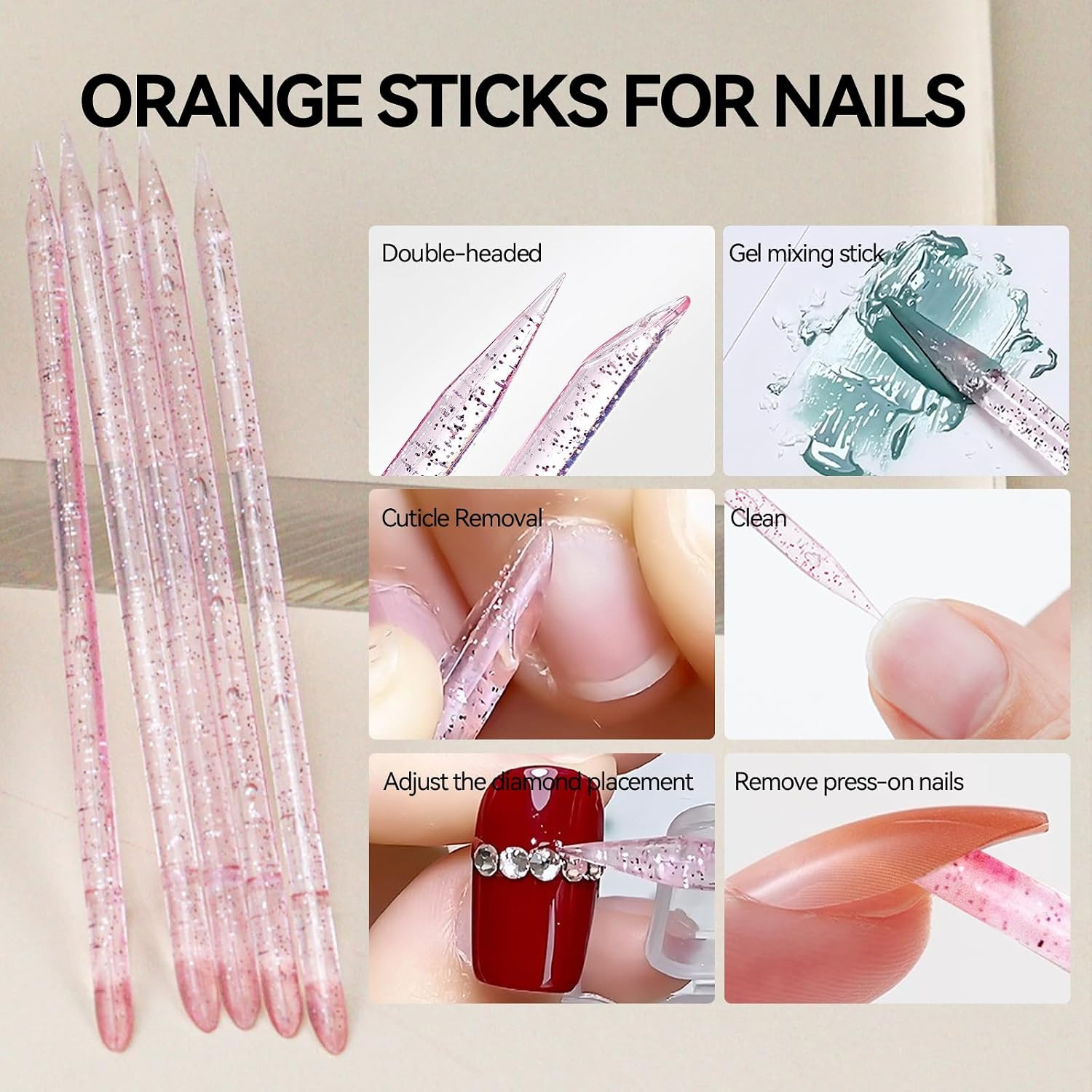 960 PCS Nail Adhesive Tabs for Press on 40 Sheets,12 Size Sticky Tabs for Fake
