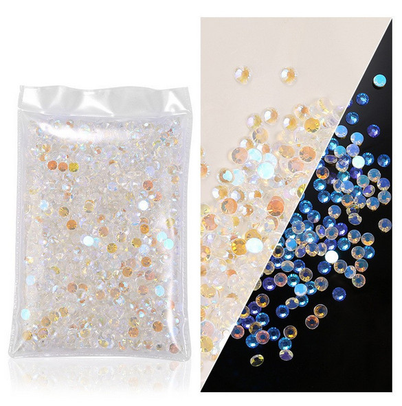 Glitter Nail Art Rhinestones Nail Decoration Wholesale DIY Crystal Gems 1440Pcs