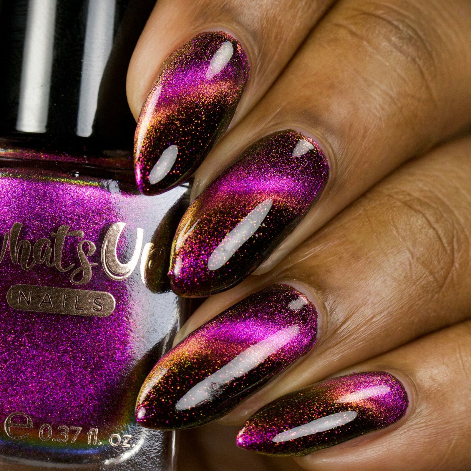 Whats Up Nails – Horsehead Nebula Regular Polish (Purple Duochrome Magnetic)