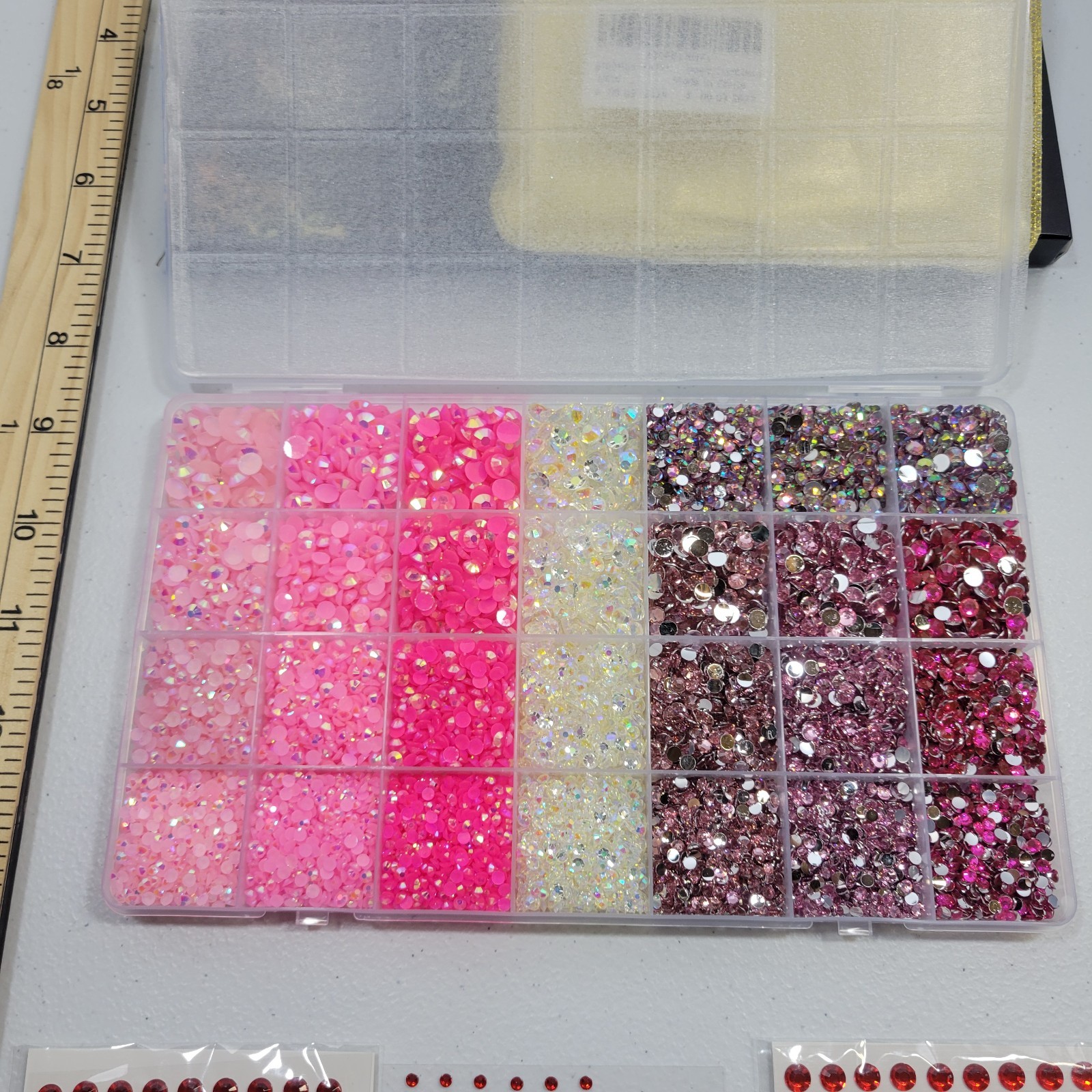 Flatback resin jelly rhinestones, crafts, tumbler decoration, nail art