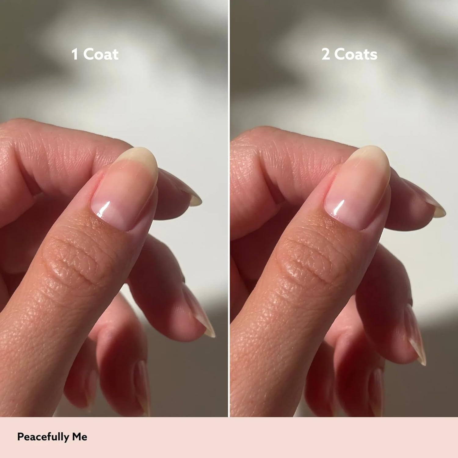 Nail Lacquer, Step 3 – Peacefully Me (0.5 Fl Oz) | a Pale Pink with Warm Underto