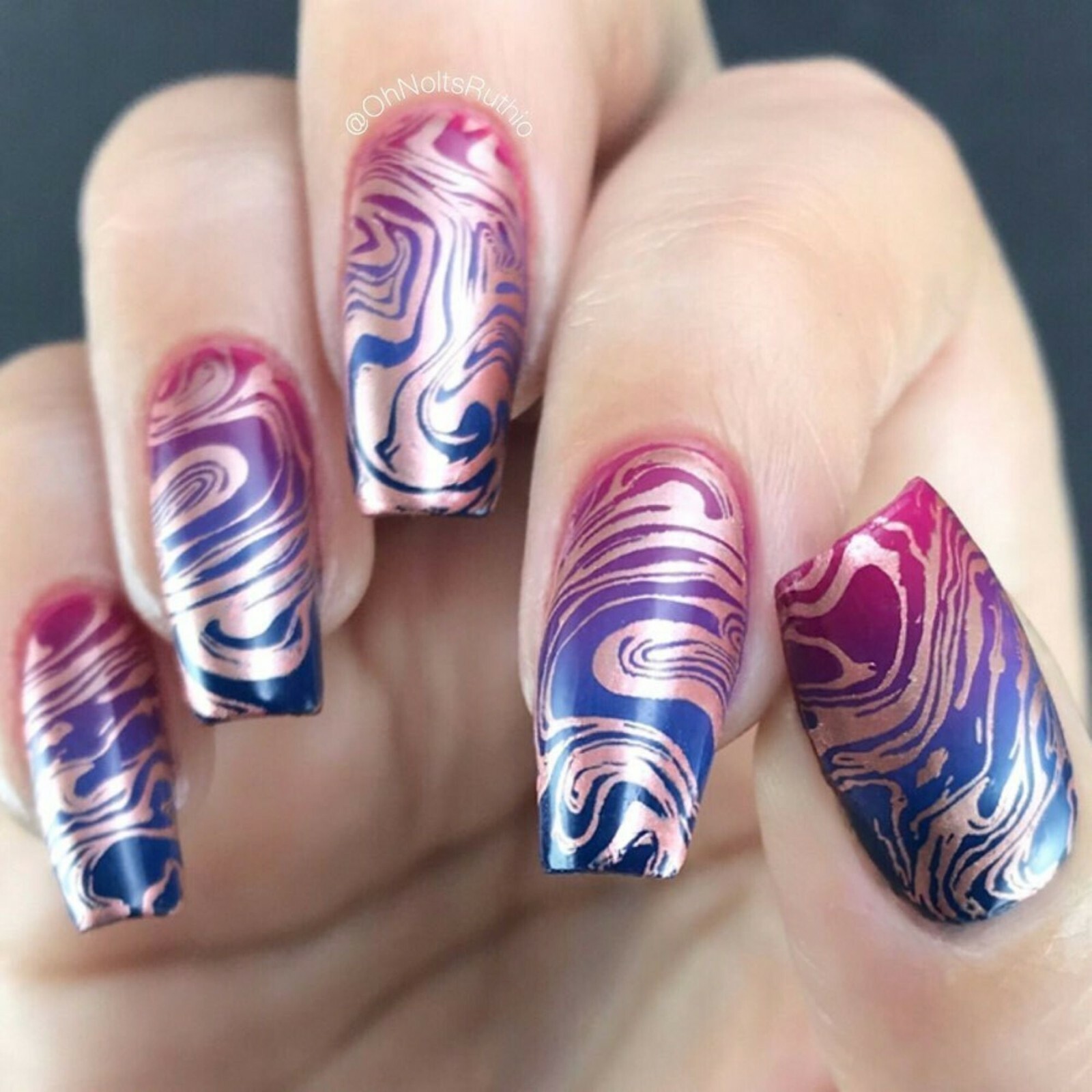 Roses are Gold Stamping Polish (Rose Gold), Nail Polish for Nail Art