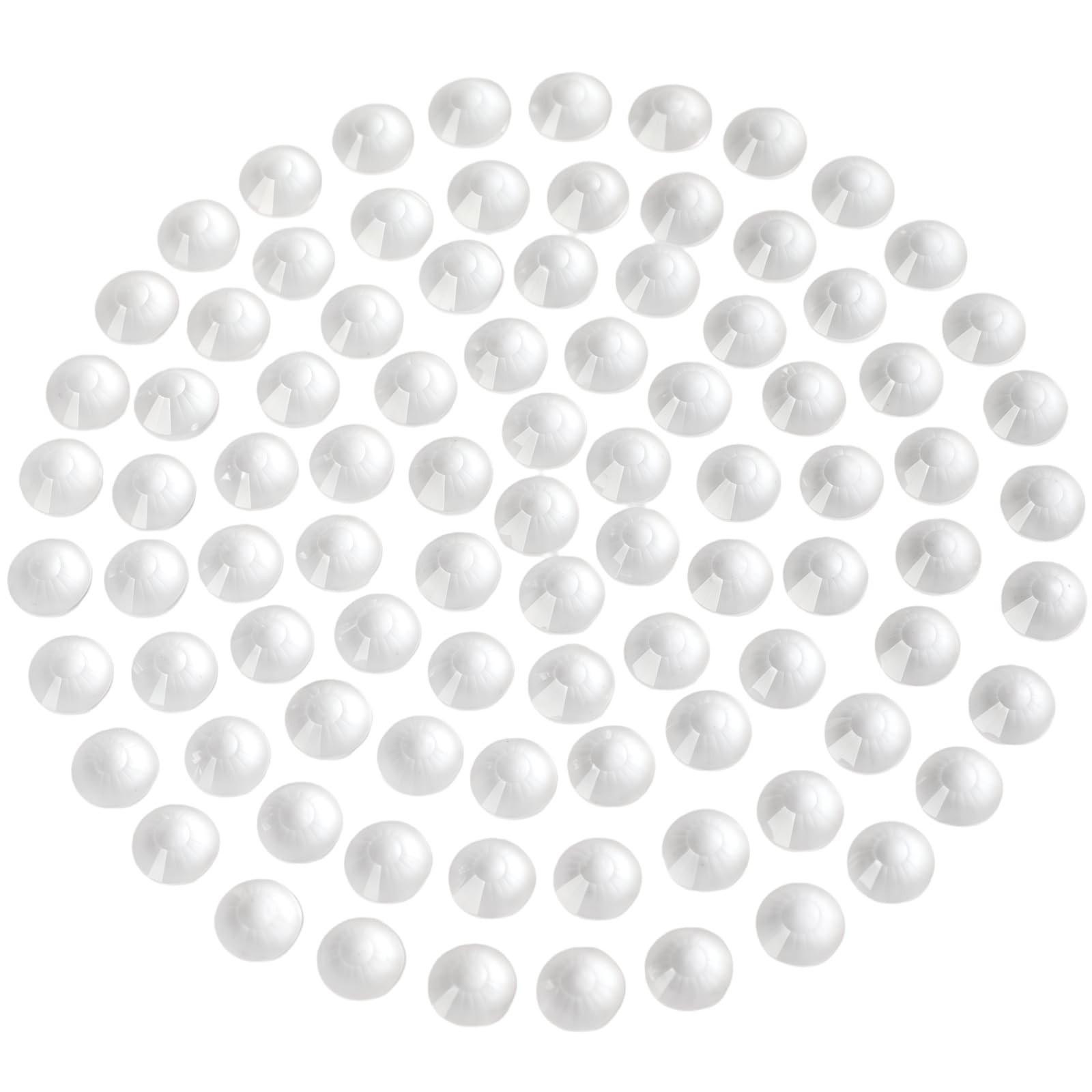 Diamonland Flatback Glass Crystal Rhinestones Rounds Gems for Bedazzling Nail…