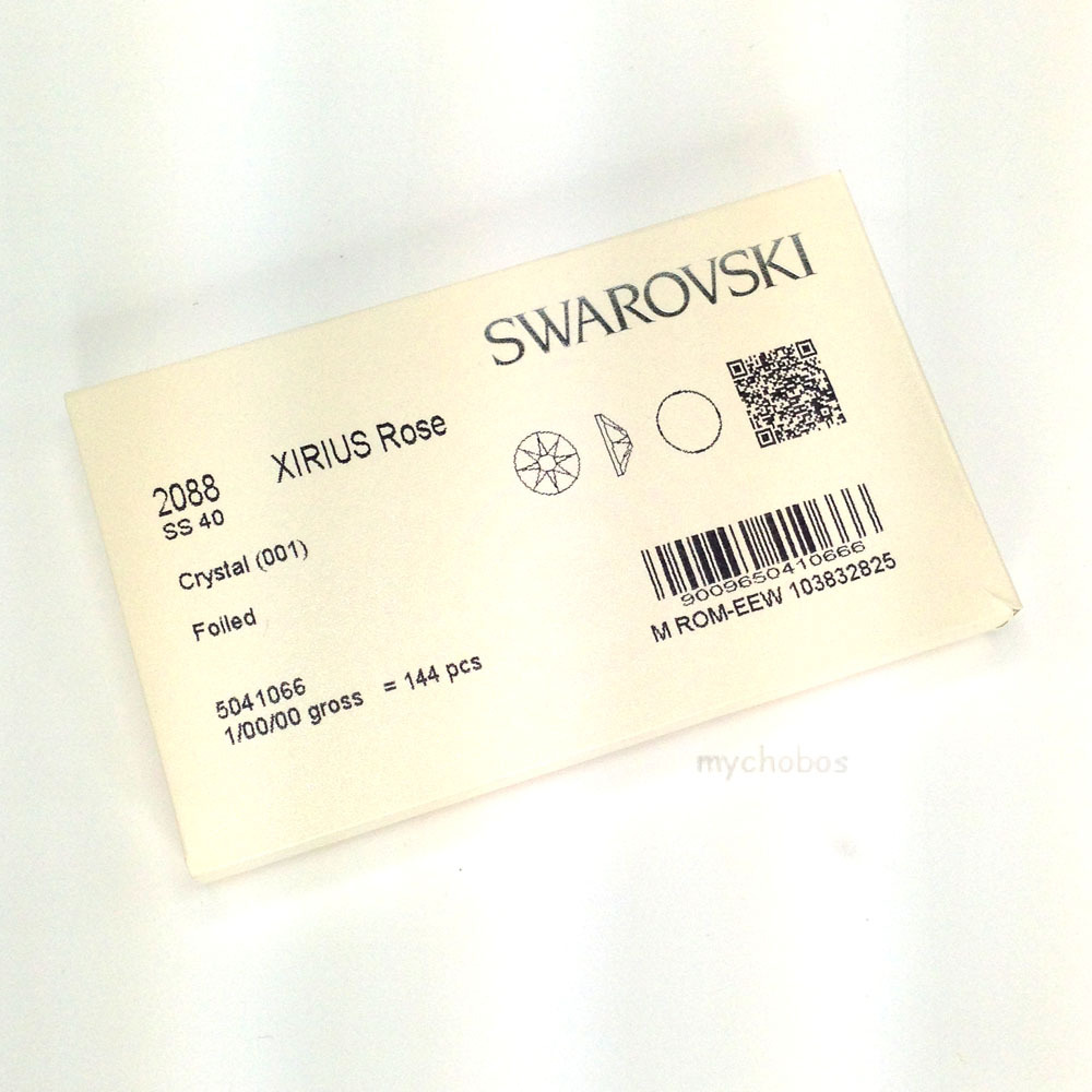 Swarovski 2058/2088 Flatback Foiled Rhinestones Factory Pack clear CRYSTAL (001)