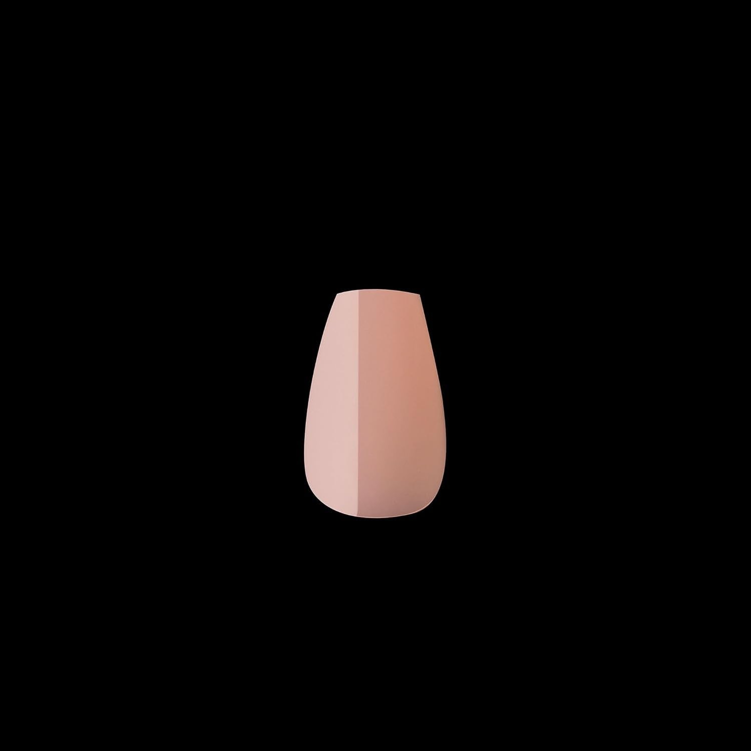 Natural Coffin Extra Short Gel X Nail Tips 150 Count For Chic Nail Art