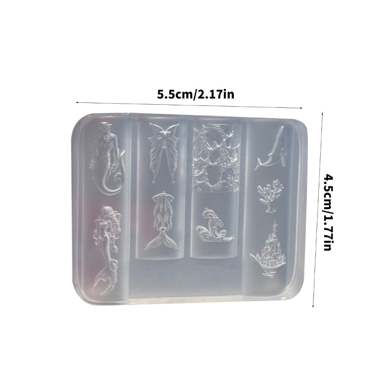 Mermaids Series Small Accessories Crafting Molds Present for Beauty Enthusiasts
