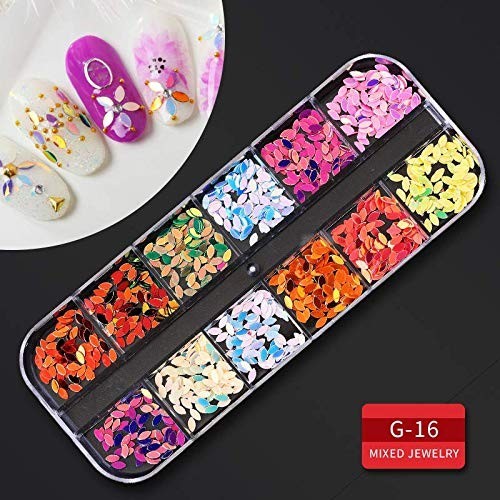 Complete Nail Art Rhinestones Set – 9 Boxes of Gems & Tools for Stunning Designs