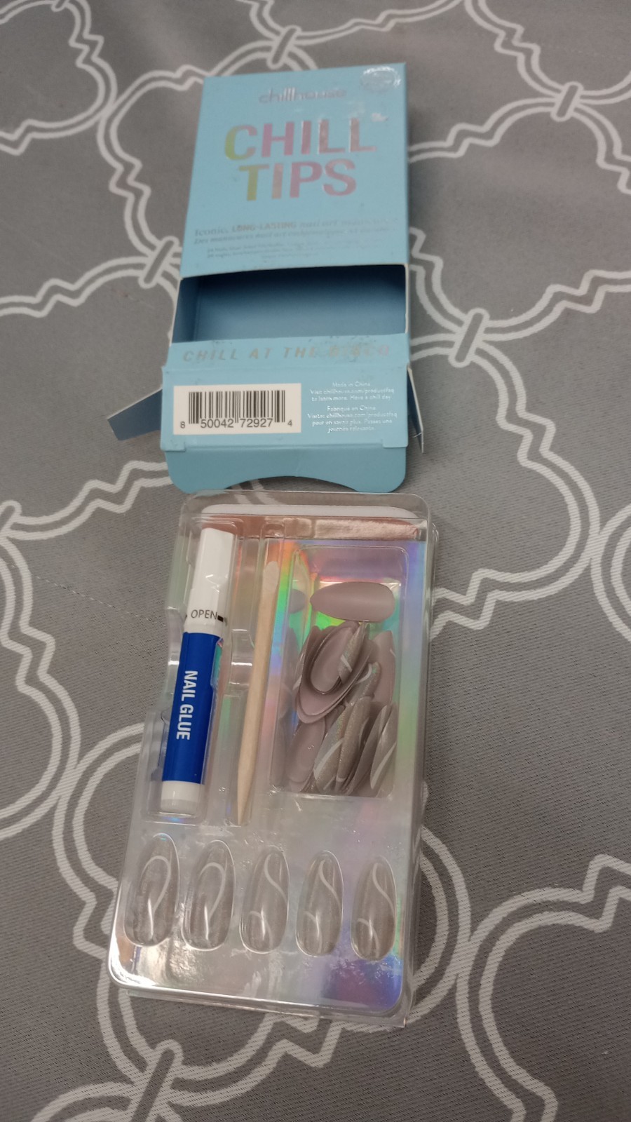 Chillhouse Chill Tips Press on Nails – Chill at the Disco NEW