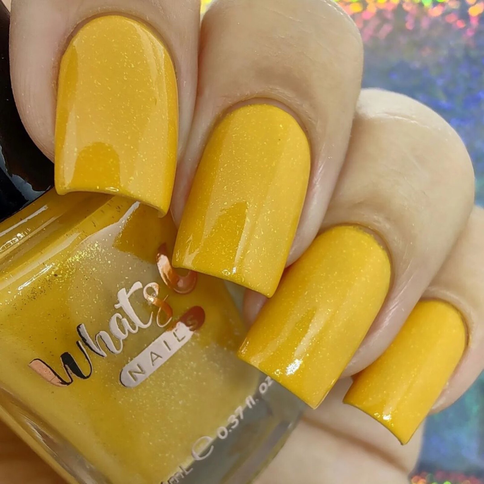 Bear Trap Regular Polish (Mustard Yellow w/ Shimmer), Nail Polish for Nail Art