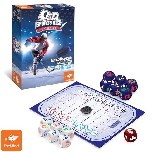 FoxMind-Games: Sports 4.5 inches x 6.25 x 1.24 inches, Hockey