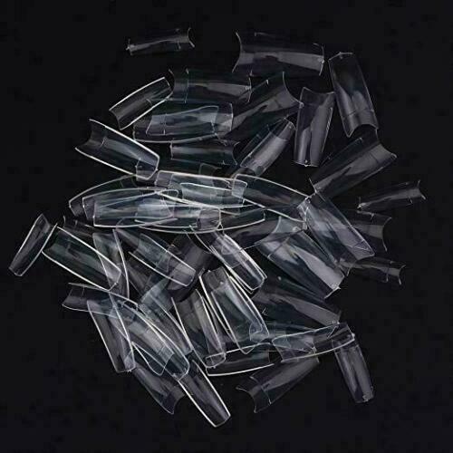 500Pcs/Box Artificial Nails French False Half Nail Art Tips Acrylic UV Gel Tools