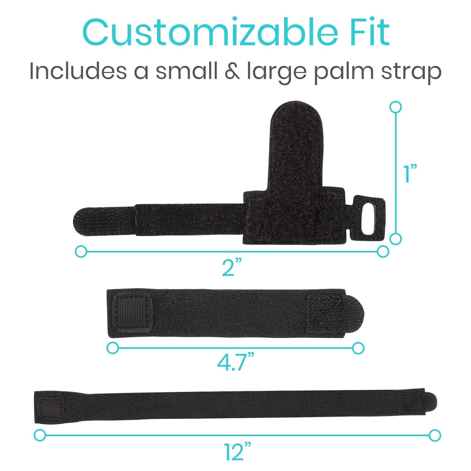 Vive Trigger Finger Splint Brace – Middle, Pinky, Pointer, Ring and Thumb Sup…