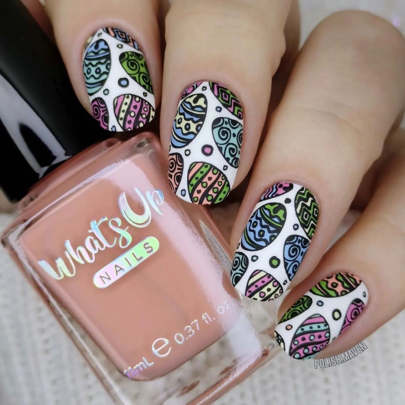 Whats Up Nails Apricot Horizon Stamping Polish (Peach), Nail Polish for Nail Art