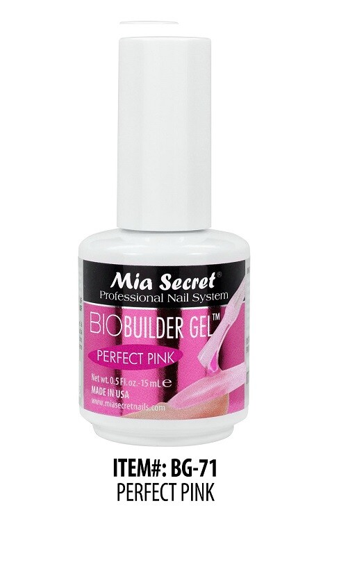 Mia Secret Professional Nail System BIO BUILDER GEL 0.5 oz – Select Your Color