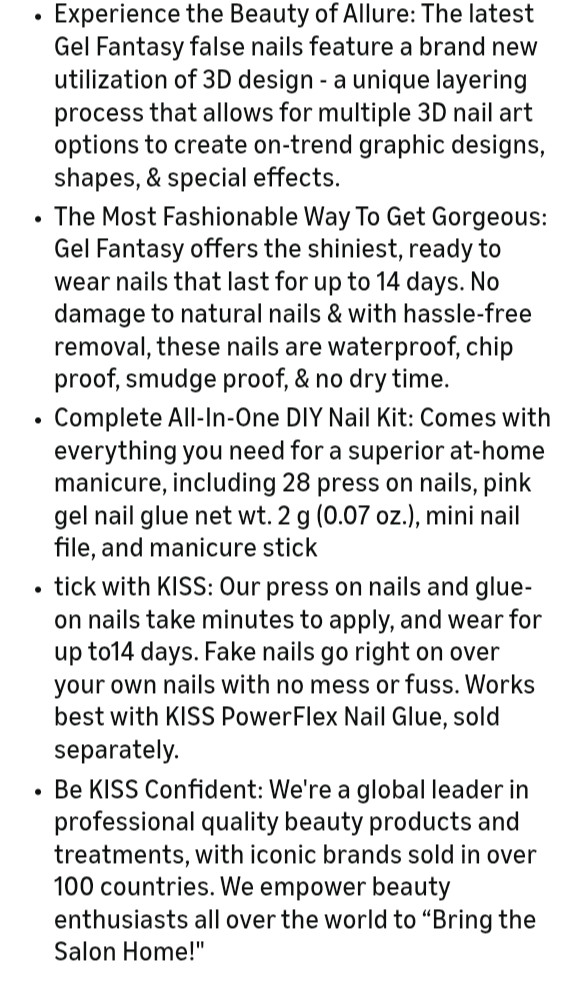 KISS Allure HOW DAZZLING, Glittery Confetti Nails, Glue, FA03, Holiday Glam🎊