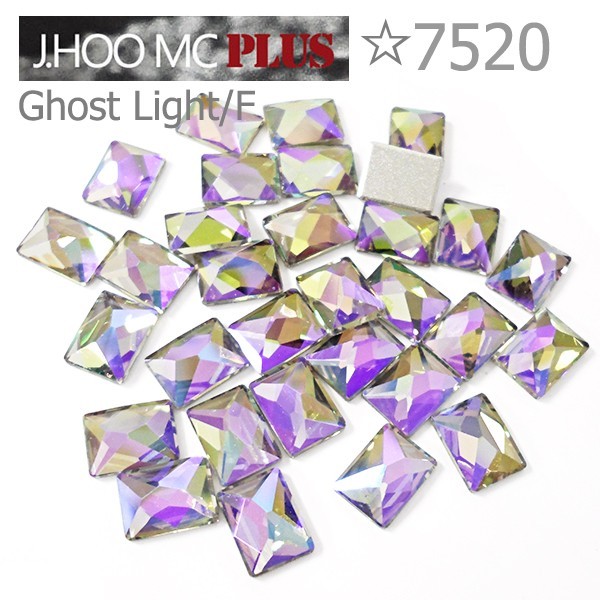 J.HOO Crystal 7520 Cosmic Flat Back Rhinestones 8×6mm Nail Art (10pcs)