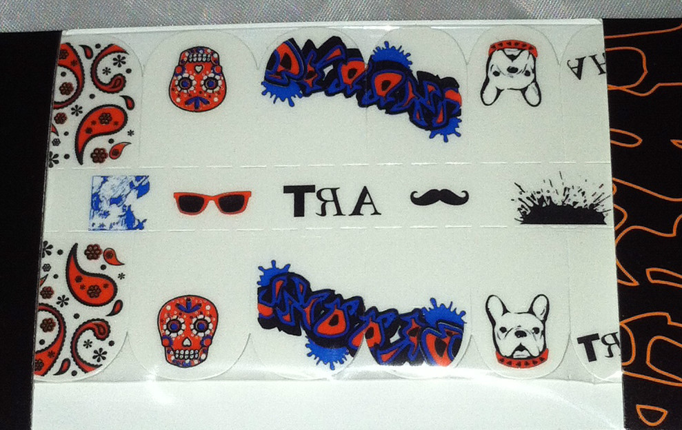 Maybelline Color Show Nail Stickers/Tattoos *40 LOWER EAST SIDE* Limited Edition
